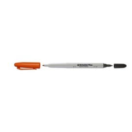 WriteSite® Plus Multi-Ink Prep Resistant Skin/Utility Marker, Regular Tip, with Ruler and 6 Labels, Sterile, 50/box
