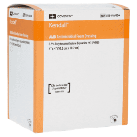 Kendall AMD Antimicrobial Foam Dressing