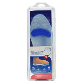 Comfort Silicone Insoles Without Met Elevation - Medium