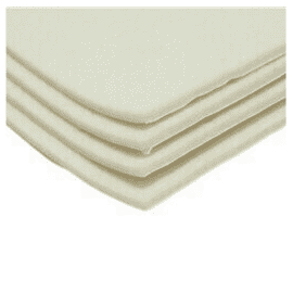 Felt (50% Wool, 50% Rayon), With Hypoallergenic Adhesive