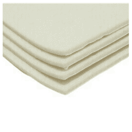 Felt (50% Wool, 50% Acrylic) with hypoallergenic adhesive