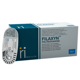 Filaxyn Polydioxanone, 4-0, 19mm, 90cm, RC, 3/8c, Violet