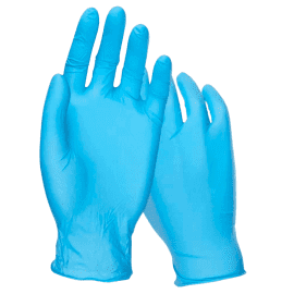 Nitrile Blend Non Sterile P/F Gloves - Medium - Carton