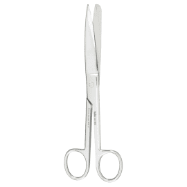 Moleskin & Felt Scissors - 19.1cm sharp-blunt points, curved