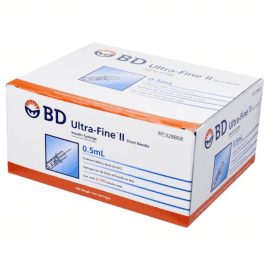 Ultrafine II Syringe - 31g 0.8mm x 0.5ml Syringes