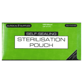 Self-Seal Sterilisation Pouch 70g - 190mm x 360mm