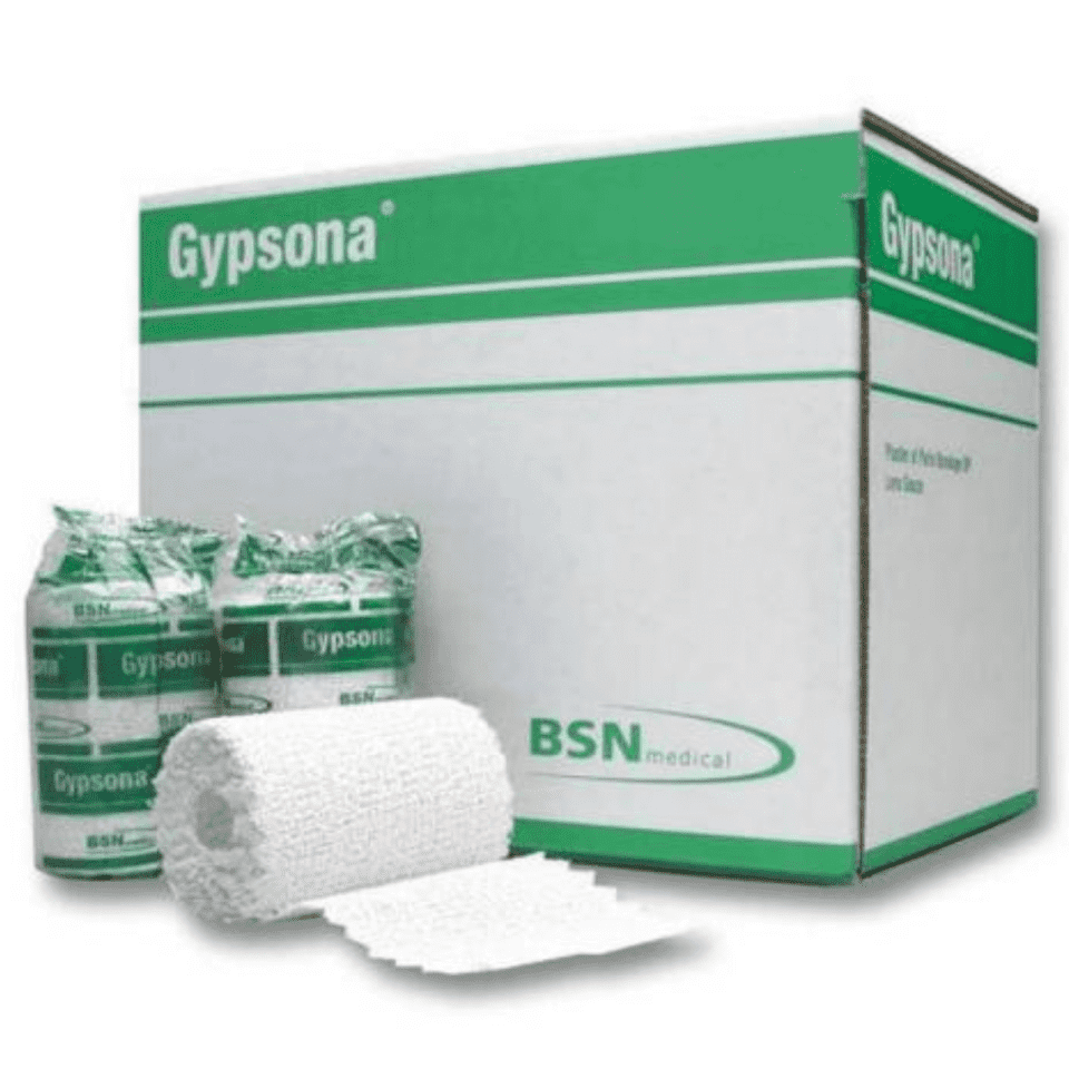 Gypsona POP Bandage (White) 100mm x 3.5m